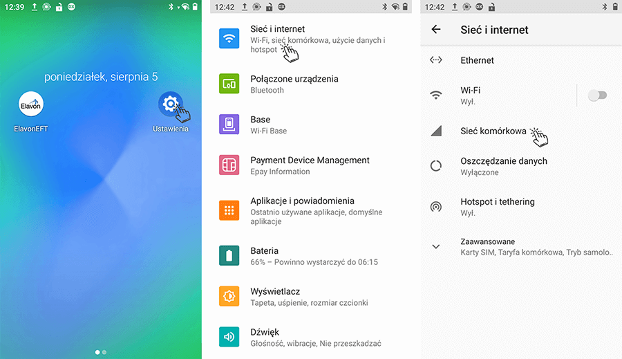 Instrukcja łaczenia terminala z siecią GPRS