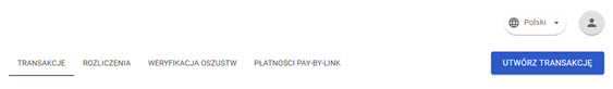 okno tworzenia transakcji płatności przez link w panelu akceptanta Elavon